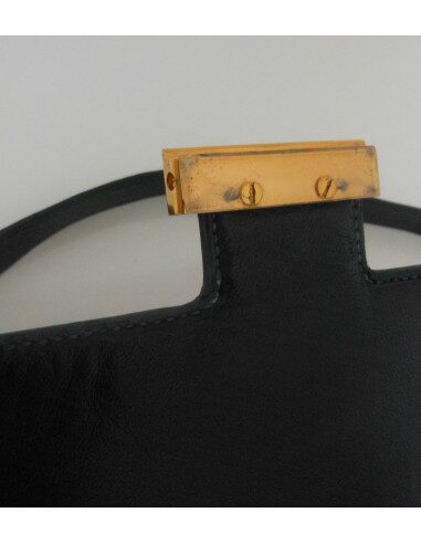 SAC HERMES CONSTANCE BLEU MARINE