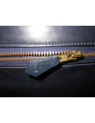 SAC HERMES CONSTANCE BLEU MARINE