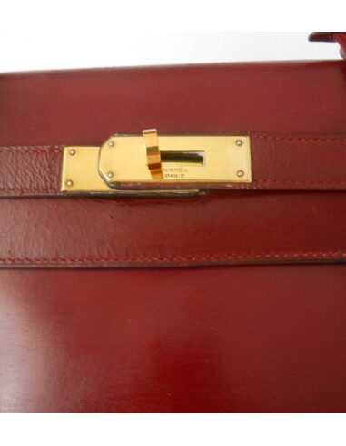 SAC HERMES KELLY 28 BORDEAUX