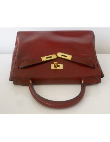 SAC HERMES KELLY 28 BORDEAUX
