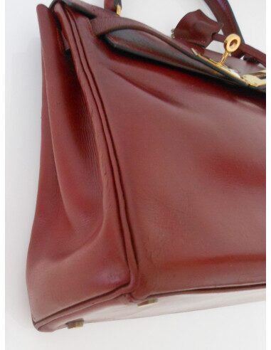 SAC HERMES KELLY 28 BORDEAUX