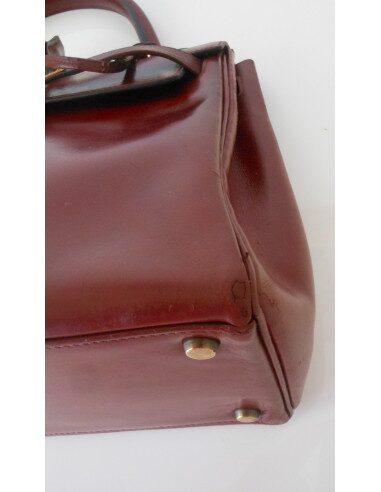SAC HERMES KELLY 28 BORDEAUX