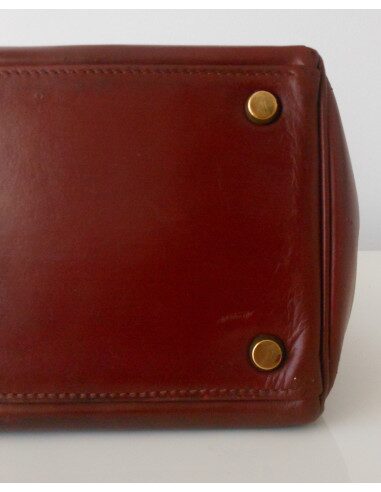 SAC HERMES KELLY 28 BORDEAUX