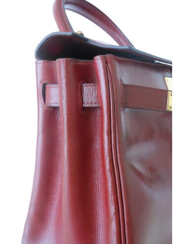 SAC HERMES KELLY 28 BORDEAUX