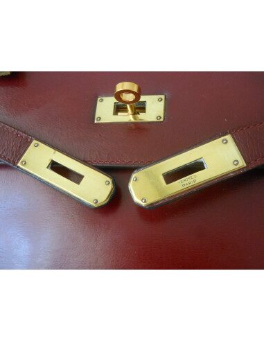 SAC HERMES KELLY 28 BORDEAUX