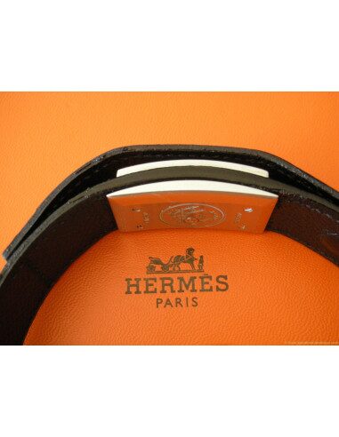 MONTRE HERMES CHERCHE MIDI BRACELET NOIR