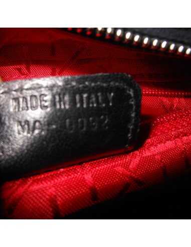 SAC LADY DIOR MOYEN MODELE NOIR