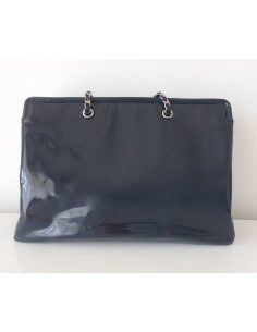 SAC CABAS CHANEL XXL BLEU FONCE 2