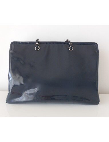 SAC CABAS CHANEL XXL BLEU FONCE