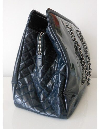 SAC CABAS CHANEL XXL BLEU FONCE