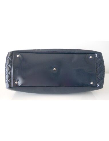 SAC CABAS CHANEL XXL BLEU FONCE