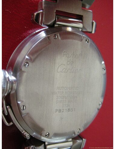 MONTRE PASHA C DE CARTIER ACIER
