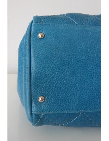 SAC CABAS CHANEL XXL BLEU 