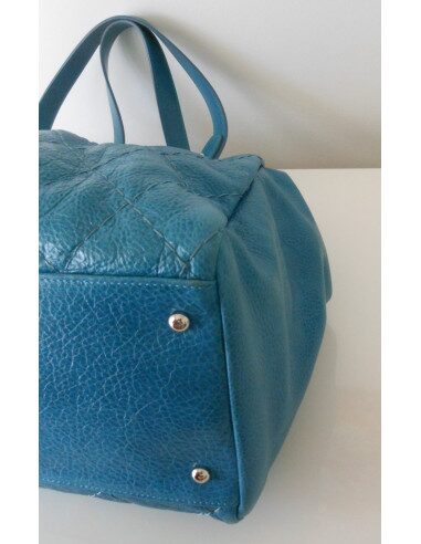 SAC CABAS CHANEL XXL BLEU 