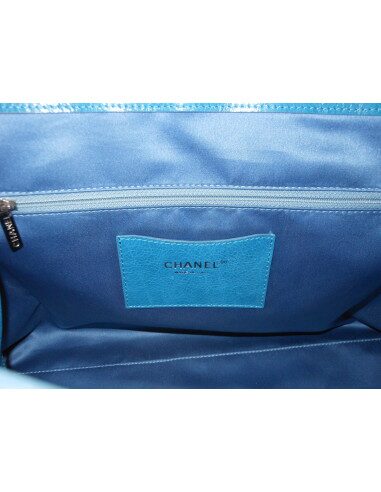 SAC CABAS CHANEL XXL BLEU 