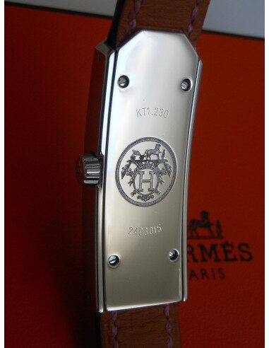 MONTRE HERMES KELLY 2 - 4 DIAMANTS 