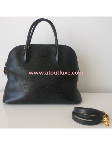 SAC HERMES BOLIDE 35 NOIR