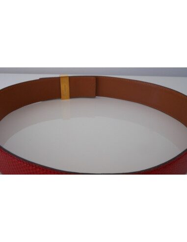 CEINTURE MEDOR HERMES EN LEZARD