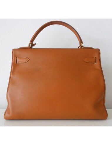 SAC HERMES KELLY COURCHEVEL GOLD