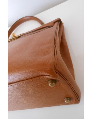 SAC HERMES KELLY COURCHEVEL GOLD