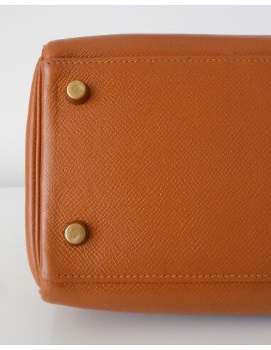 SAC HERMES KELLY COURCHEVEL GOLD