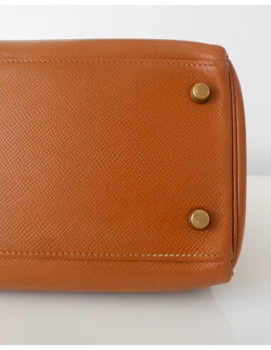 SAC HERMES KELLY COURCHEVEL GOLD