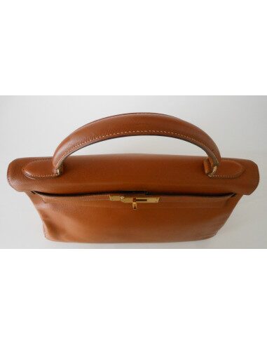 SAC HERMES KELLY COURCHEVEL GOLD