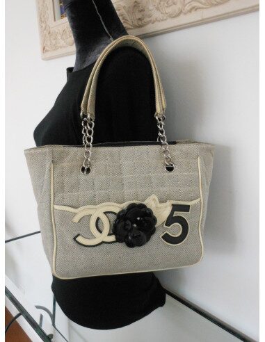 PETIT SAC CHANEL SHOPPING CAMELIA