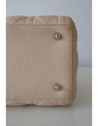 SAC LADY DIOR MEDIUM BEIGE