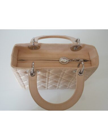 SAC LADY DIOR MEDIUM BEIGE