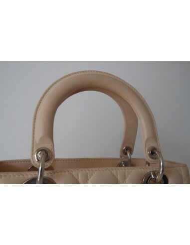 SAC LADY DIOR MEDIUM BEIGE