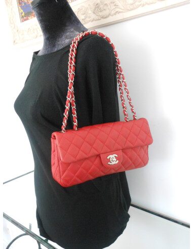 SAC CHANEL TIMELESS ROUGE 