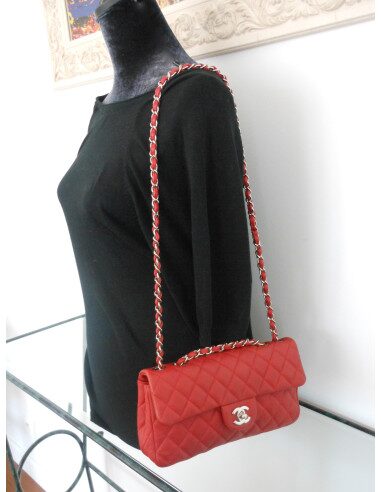 SAC CHANEL TIMELESS ROUGE 