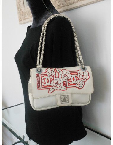 SAC CHANEL TIMELESS BLANC 