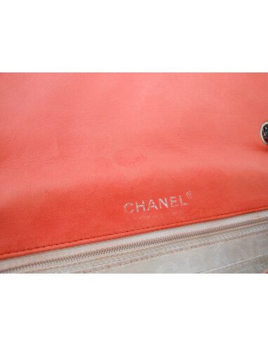 SAC CHANEL CLASSIQUE CORAIL  
