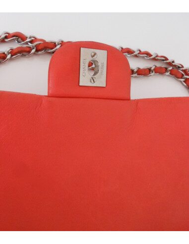 SAC CHANEL CLASSIQUE CORAIL  