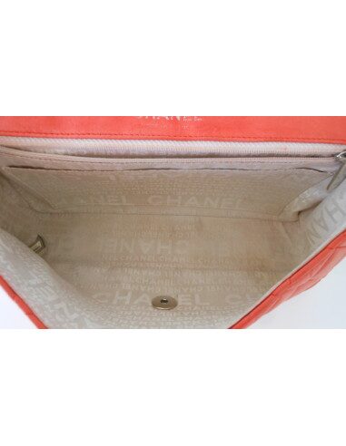 SAC CHANEL CLASSIQUE CORAIL  