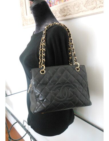 SAC CHANEL PETIT SHOPPING NOIR
