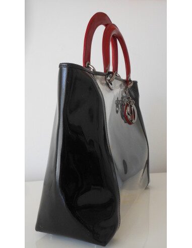 SAC LADY DIOR VINYL GRAND MODELE