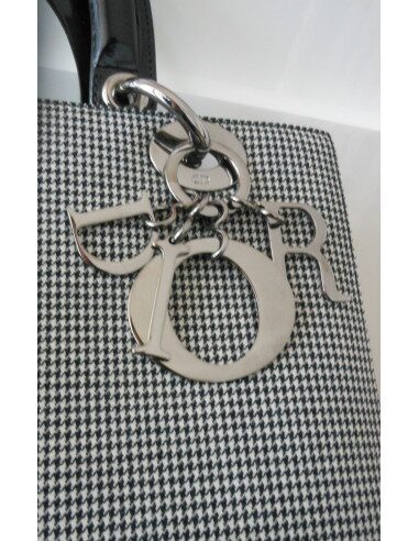 SAC LADY DIOR PIED DE POULE