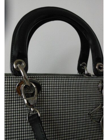 SAC LADY DIOR PIED DE POULE