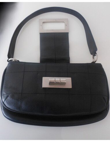 PETIT SAC CHANEL CUIR NOIR
