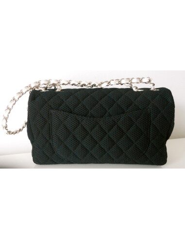 SAC CHANEL TIMELESS TOILE NOIR