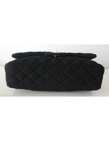 SAC CHANEL TIMELESS TOILE NOIR