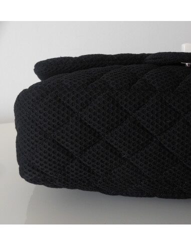 SAC CHANEL TIMELESS TOILE NOIR
