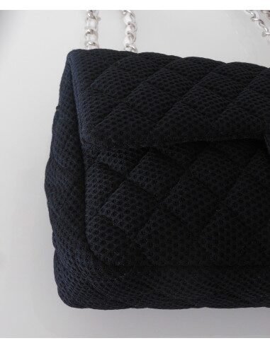 SAC CHANEL TIMELESS TOILE NOIR
