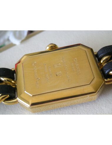 MONTRE CHANEL PREMIERE TAILLE XL PLAQUE OR