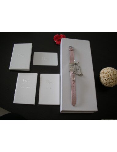 MONTRE DIOR MALICE ACIER BRACELET D'TRICK