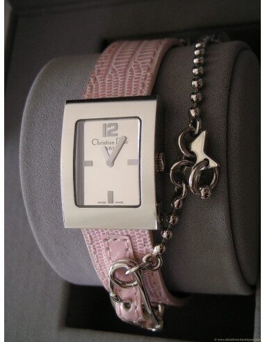 MONTRE DIOR MALICE ACIER BRACELET D'TRICK