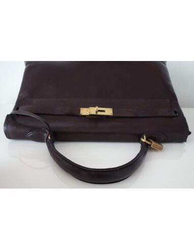 SAC HERMES KELLY 35 MARRON